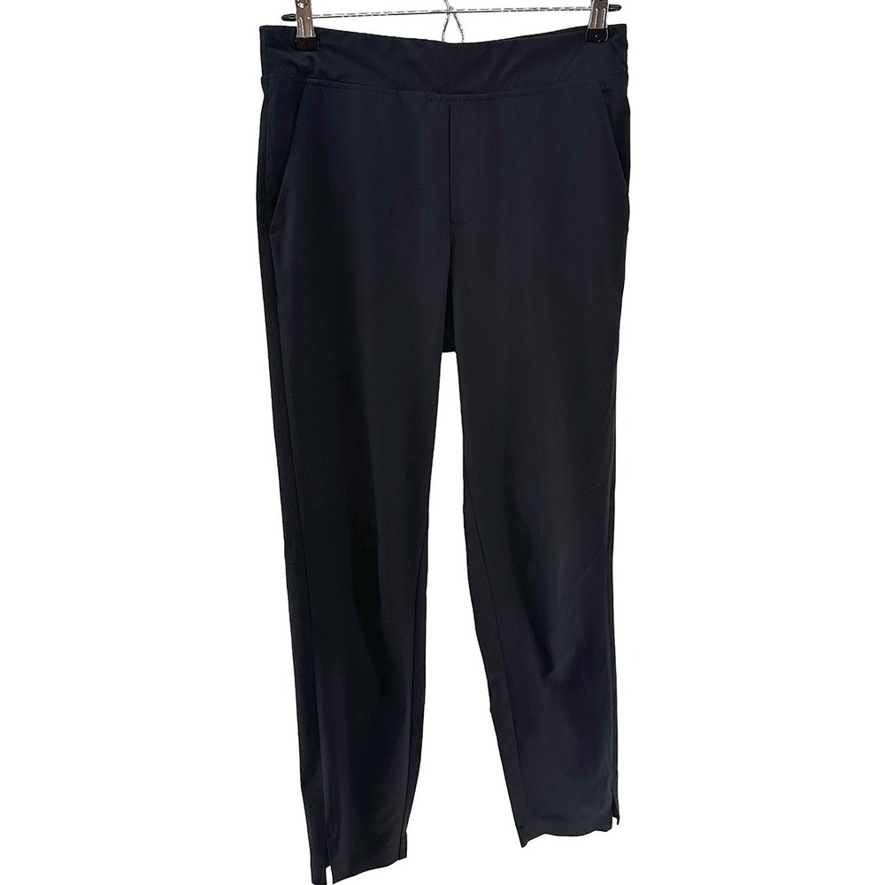 ATHLETA Women's Brooklyn Ankle Pant •‎ 2 • black • pockets!